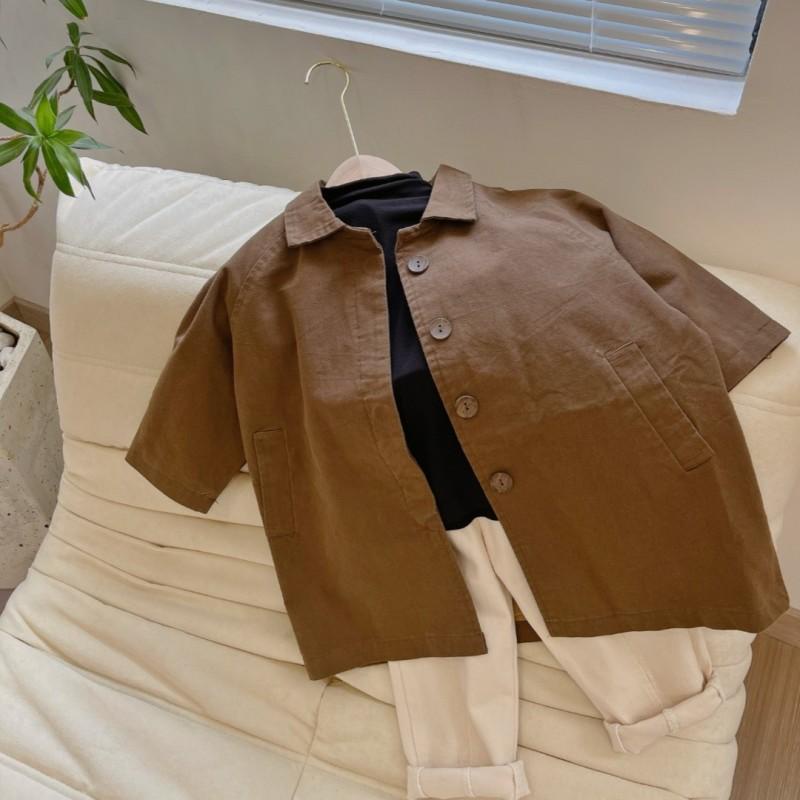 Áo Khoác Gió Phong Cách Hàn Quốc Mới Cho Bé Trai