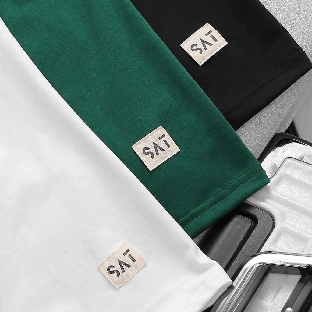 Áo thun ba lỗ tanktop nam trơn SAT-BG03, vải thun mềm mịn, dày dặn, trẻ trung chuẩn form SAT