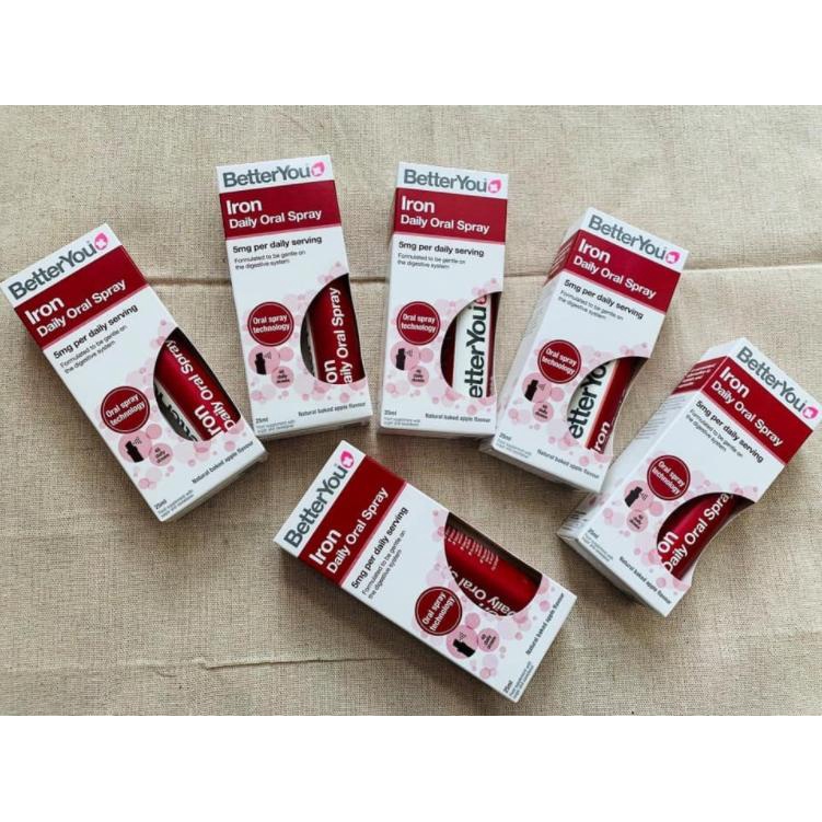 -0.1 BỔ SUNG SẮT DẠNG XỊT IRON BETTER YOU - ANH