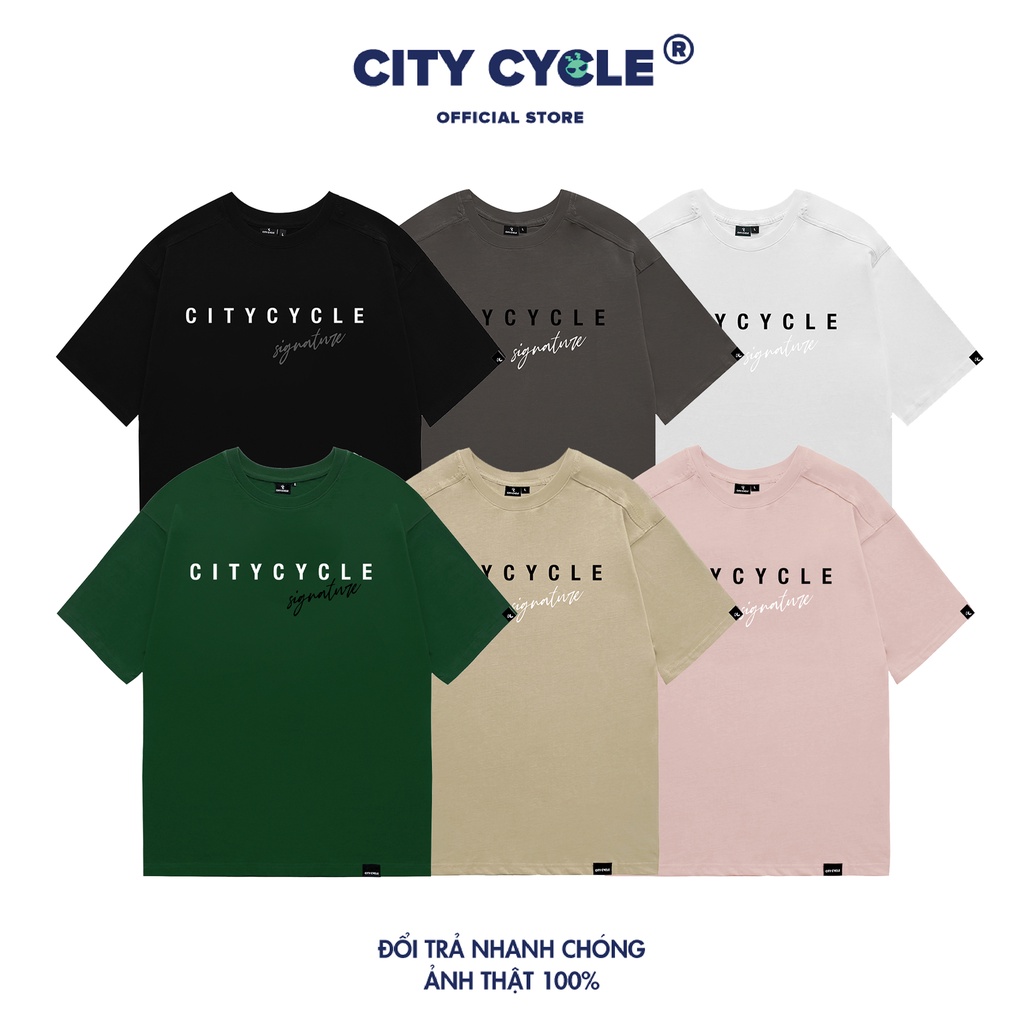 Áo thun tay lỡ Clab City Cycle cao cấp oversize nam nữ form rộng Local Brand