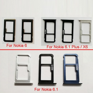 Khay đựng thẻ sim điện thoại thay thế chuyên dụng cho nokia x6 6 6.1plus 6.1 2018