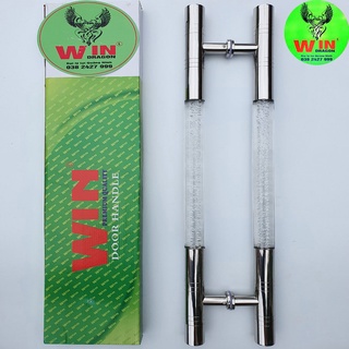 Tay nắm cửa kính,Tay nắm cửa chính bọt trắng Chính hãng