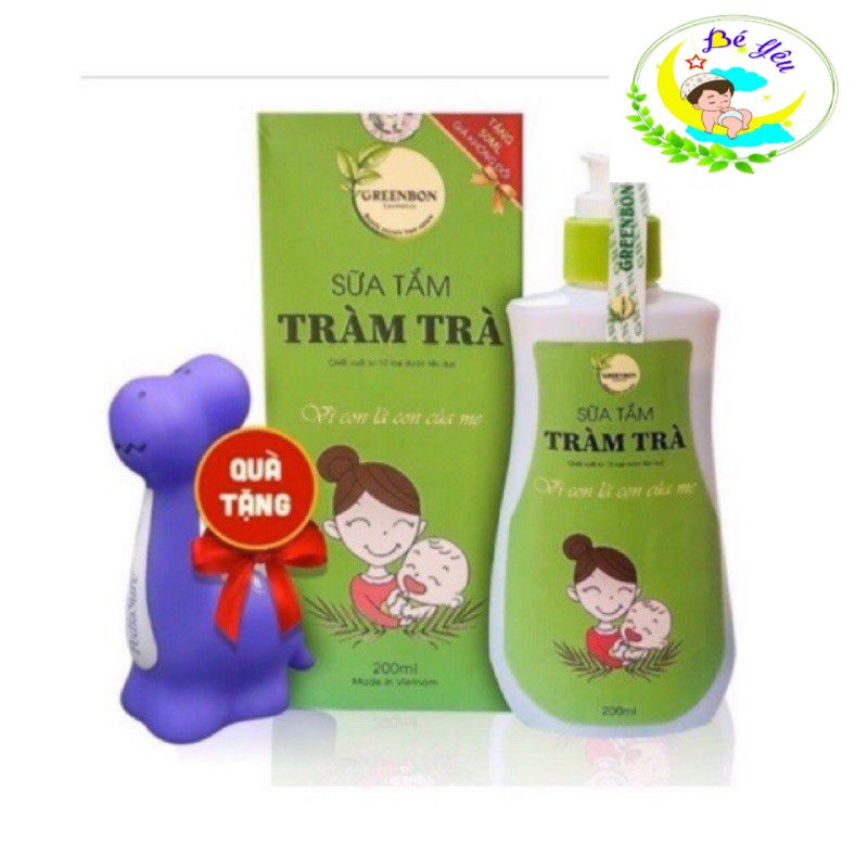 Sữa tắm tràm trà cho bé