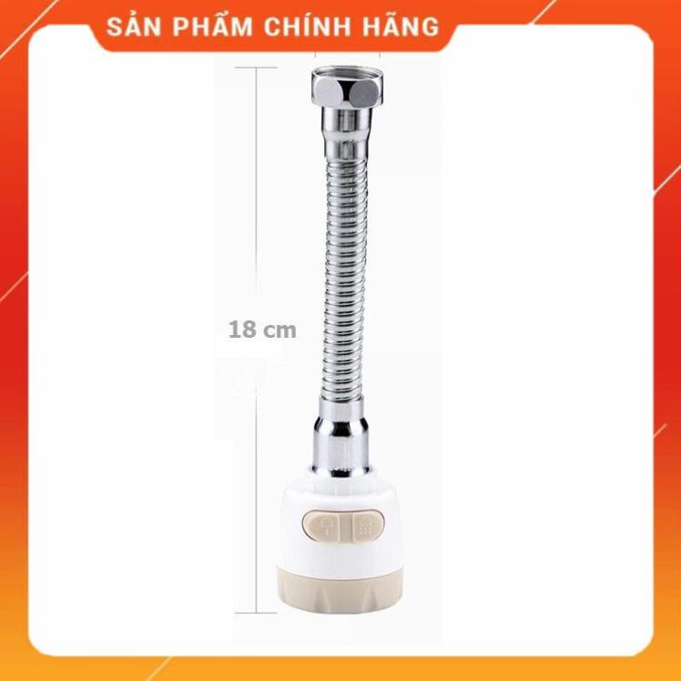 Vòi tăng áp xoay 360 độ tiện lợi (kèm dây nối dài)