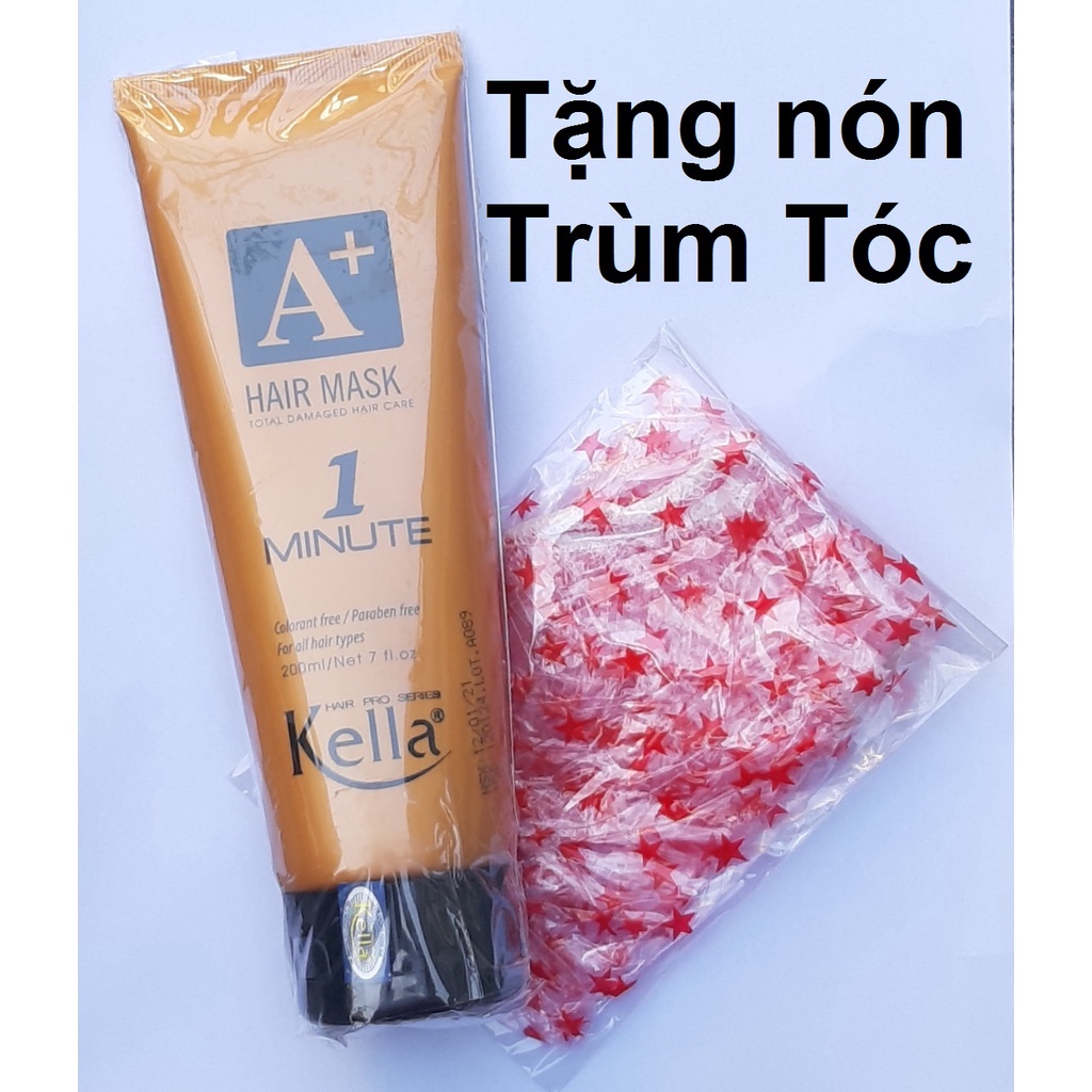 Dầu Xã Kella A + Dành cho tóc nhuộm, uốn, duỗi ( màu hồng) 500ML