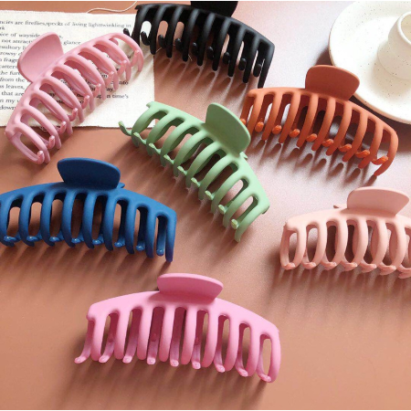 Kẹp tóc càng cua thiết kế đơn giản nhiều màu sắc tùy chọn cho nữ