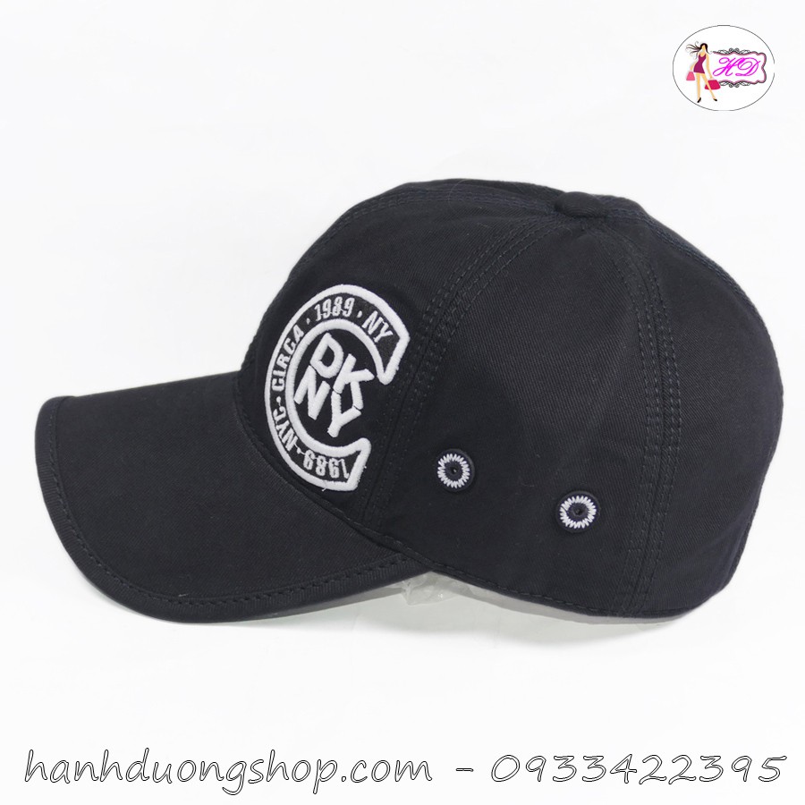 [ ẢNH THẬT NHIỀU MÀU ] Mũ lưỡi trai đen nón kết nam đẹp nón kết nữ D.KN.Y sò da thêu chất liệu vải cao cấp thoáng mát