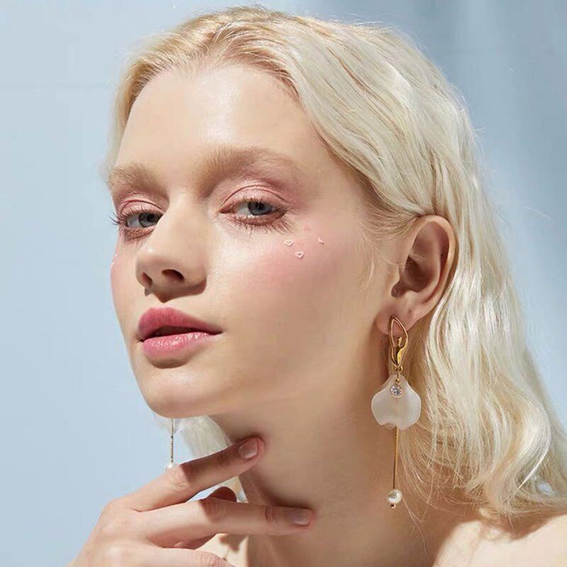 Bông Tai Hoa Tua Rua Thời Trang Nữ Tính