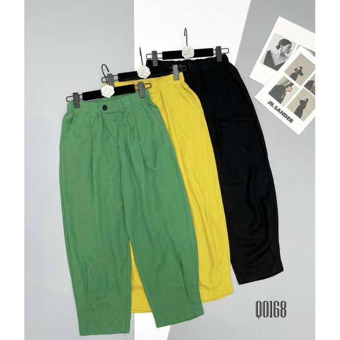 Quần Đũi GU Chất Đũi Mềm Dáng Baggy Full Túi Zip