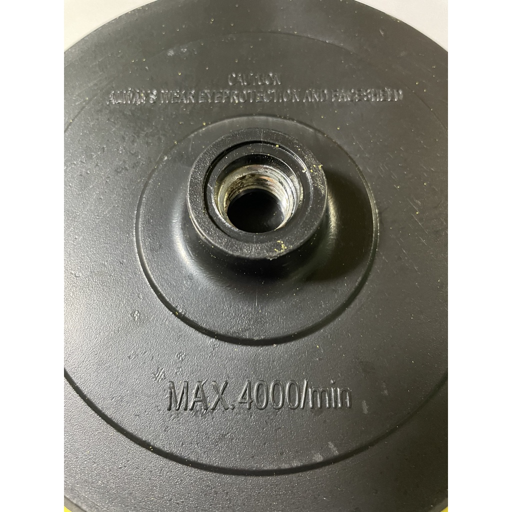 Đế chà nhám tròn,đế gai nhựa đường kính 180mm