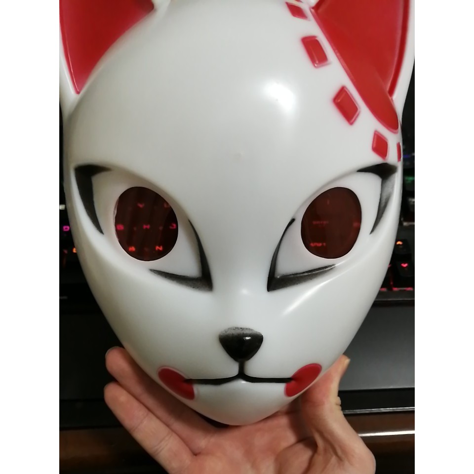 Mặt nạ mask cosplay Tanjiro Sabito Makomo Kimetsu no Yaiba demon slayer