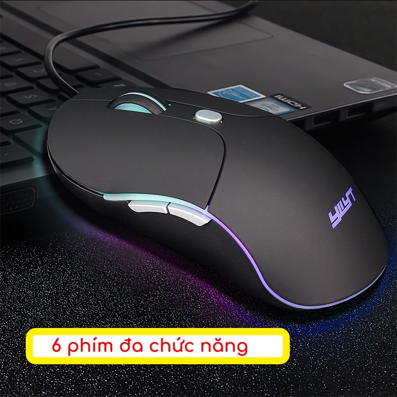 Chuột gaming GGear G845 led RGB 3200dpi cho game thủ văn phòng