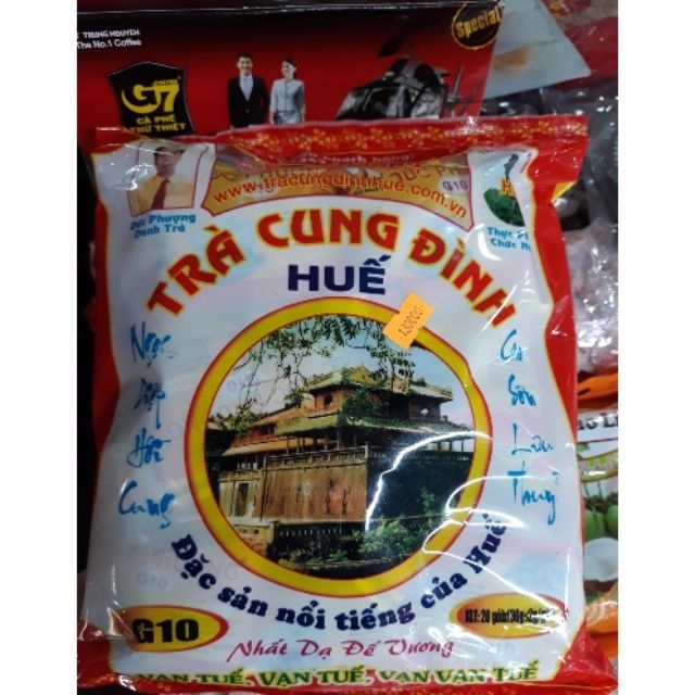 Trà cung đình Huế G10 THƯỢNG HẠN  Đức Phượng 600gr chính hãng