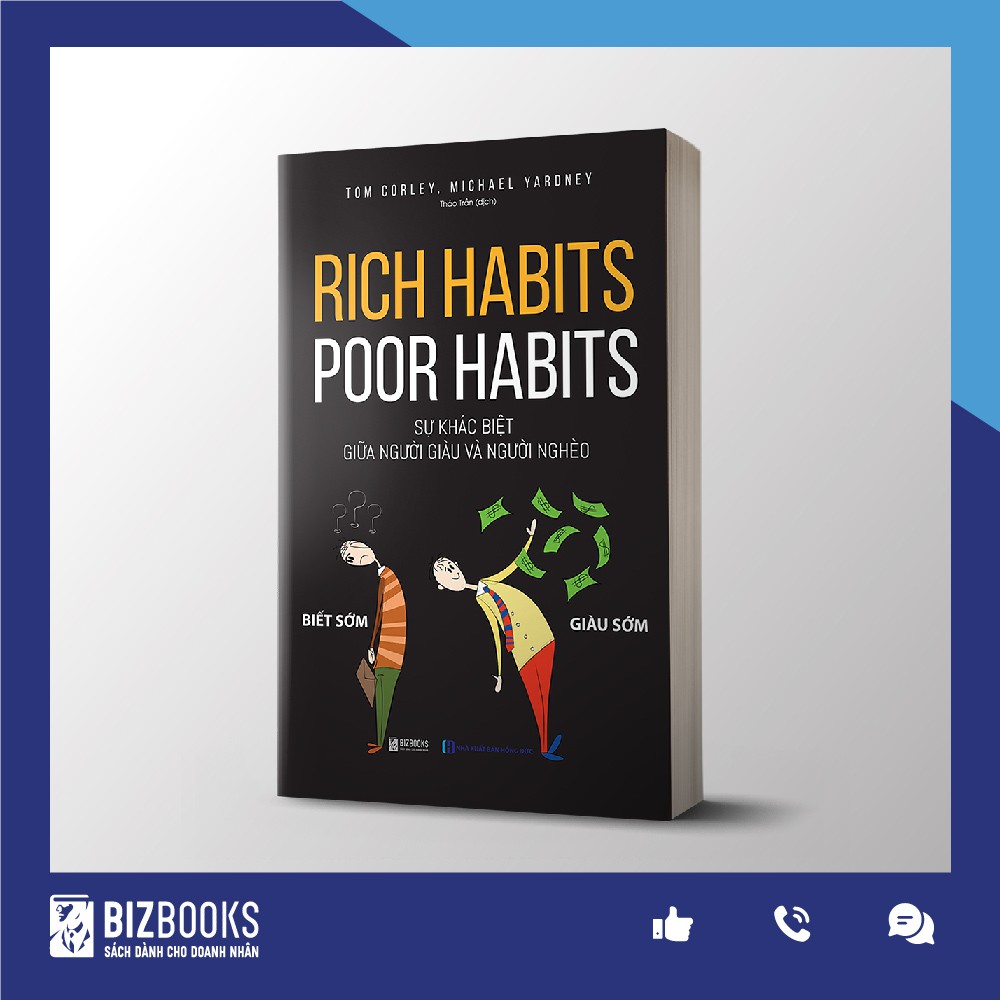 Sách - BIZBOOKS - Rich Habits, Poor Habits: Sự Khác Biệt Giữa Người Giàu Và Người Nghèo - 1 BEST SELLER | BigBuy360 - bigbuy360.vn