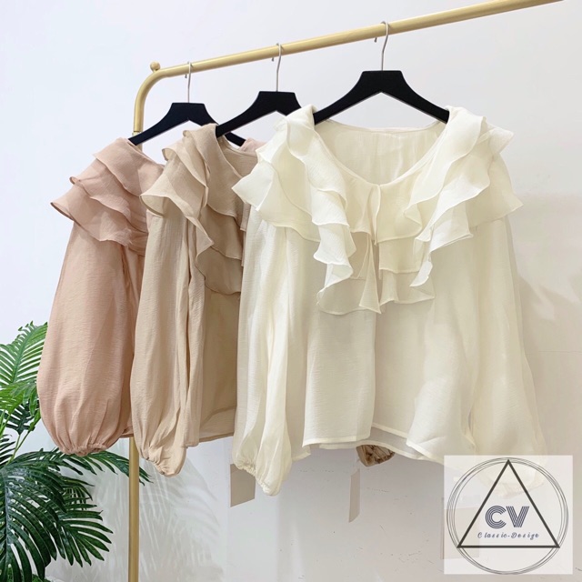ÁO TƠ CỔ BÈO HÀNG ĐẸP