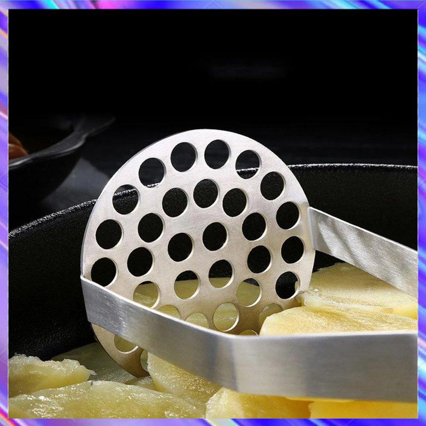 Potato Masher Stainless Steel Heavy Duty Anti-Slip Hand Masher For Potatoes