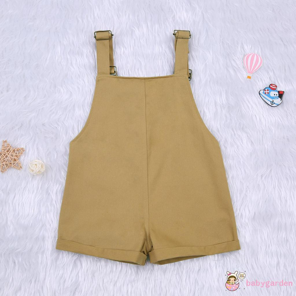 Áo Liền Quần Hai Dây Cho Bé Gái Từ 1-6 Tuổi