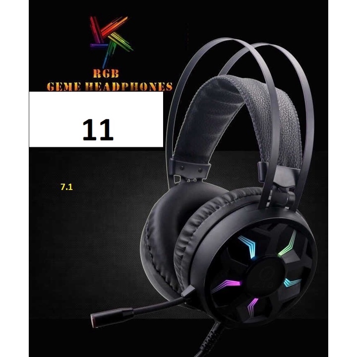 Xả kho tai nghe gaming cao cấp 7.1 âm thanh giả lập,có mic và đèn led RGB,chuẩn âm thanh vòm