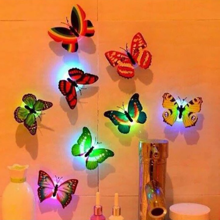 Đèn Led Con Bướm Dán Tường - Cực Đẹp
