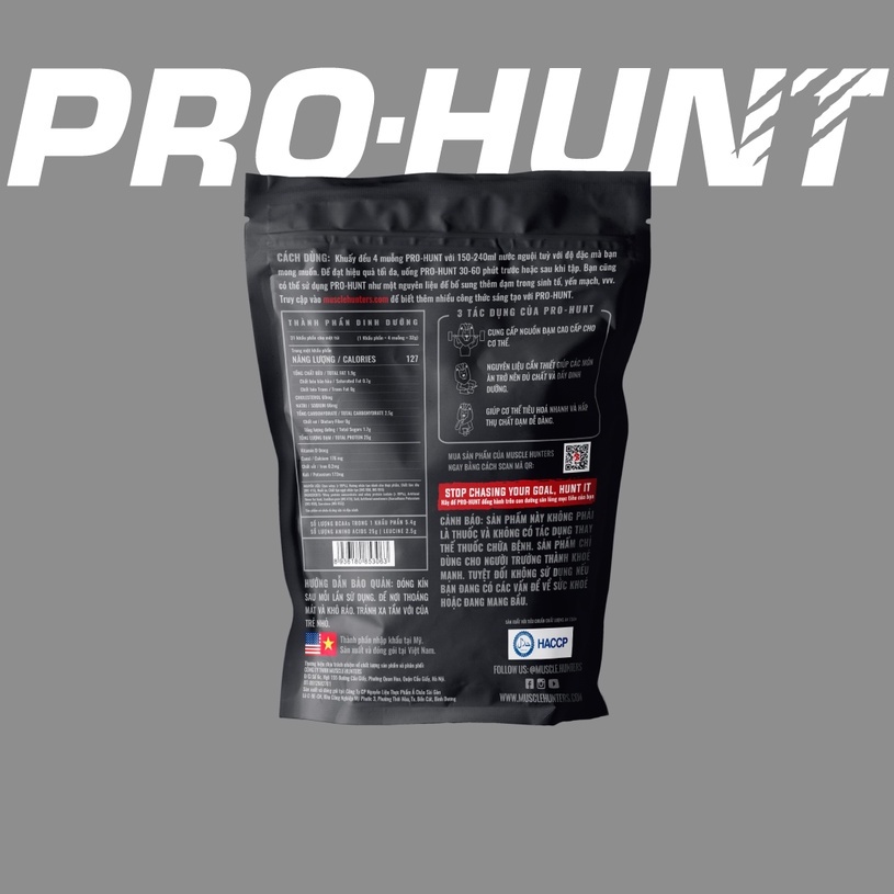 PRO-HUNT | MUSCLE HUNTERS' WHEY PROTEIN BLEND