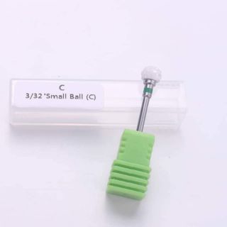 Đầu mài sứ dạng tròn mài móng phá gel, phá bột, mài da