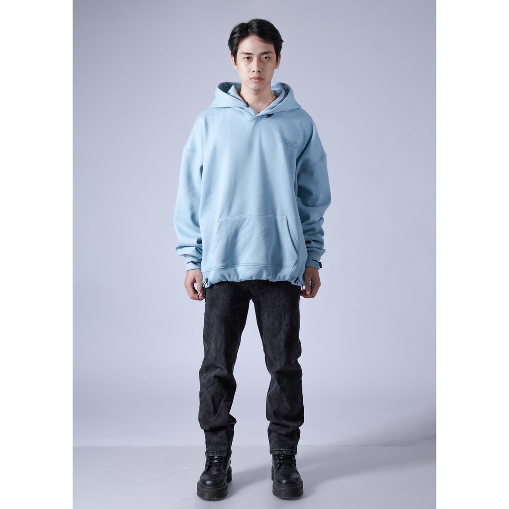 Áo hoodie nam chất nỉ form rộng dày dặn phong cách SNAZZY VOY HOODIE