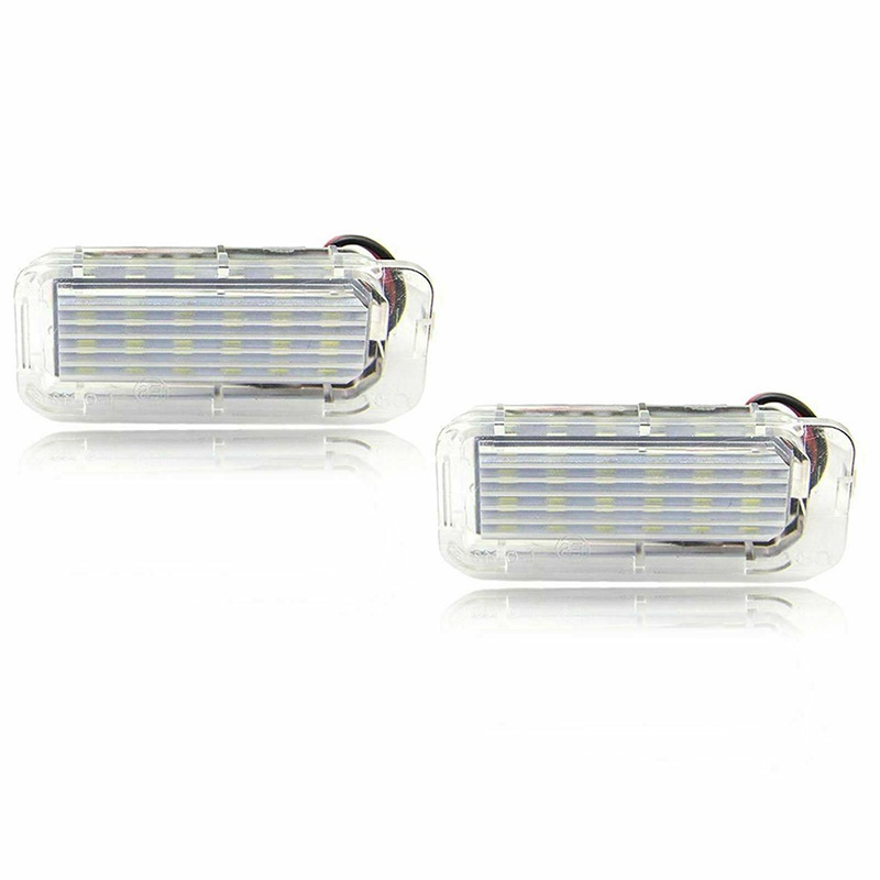 Set 2 Đèn LED 18-SMD Gắn Biển Số Xe Ô Tô Ford Explorer Escape Fusion DBVN