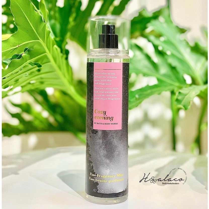 Xịt thơm toàn thân COZY EVENING BODYMIST BATH & BODY WORKS Shopee