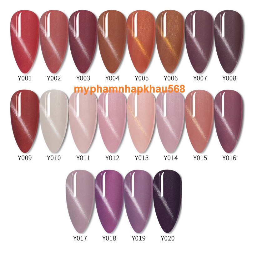 Sơn Gel Cat Eye Perfect Collection (01-20)