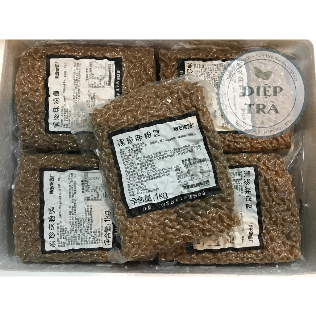 Hạt Trân châu đen và hoàng kim Boduo 1kg
