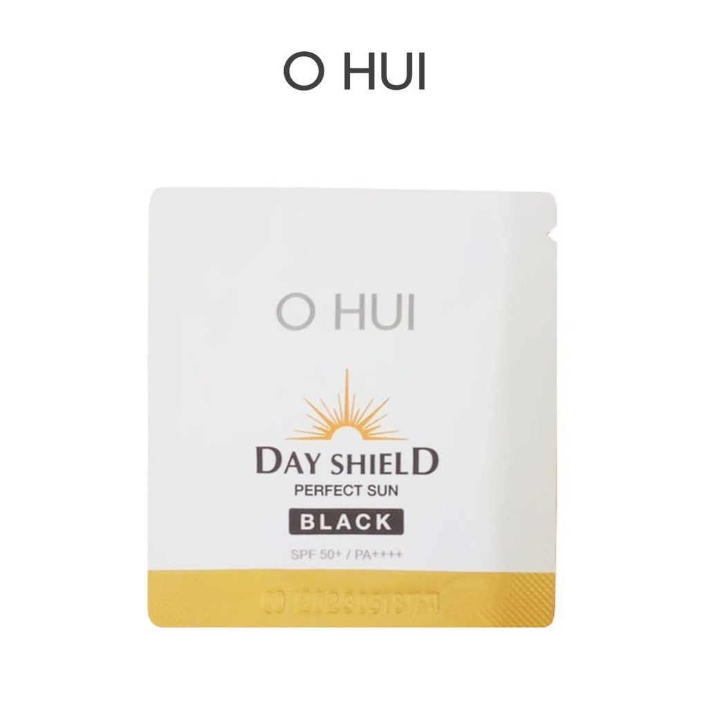 Gói Kem Chống Nắng Ohui Day Shield Perfect Black 1ml Spf50+ / PA+++ - Cho Da Sạn Đen