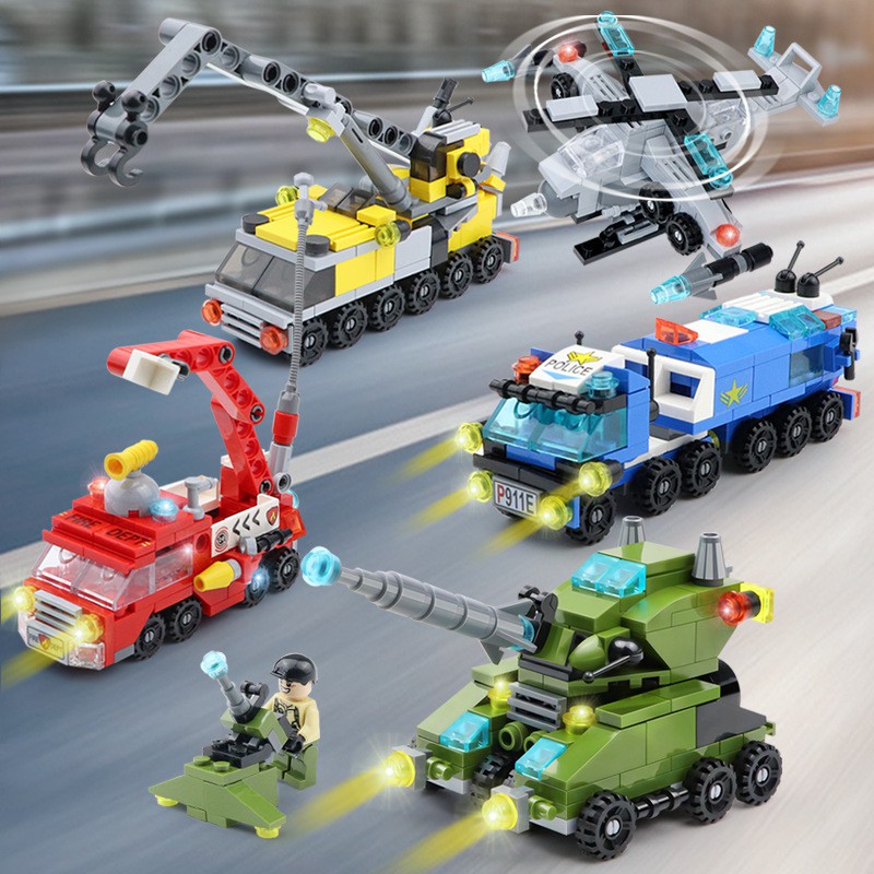 Bộ 100/200 Khối Lắp Ráp Đồ Chơi Lego Dành Cho Trẻ Em Nhiều Kiểu Dáng Dùng Giáo Dục Trẻ