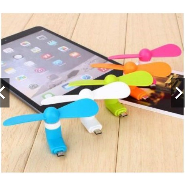 Quạt Mini Usb 2 Cánh Cắm Điện Thoại Android Iphone hót hít