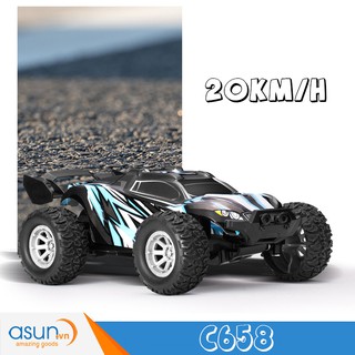 Xe Điều Khiển Mini C658 1:32 Micro RC Off road Car 20km/h