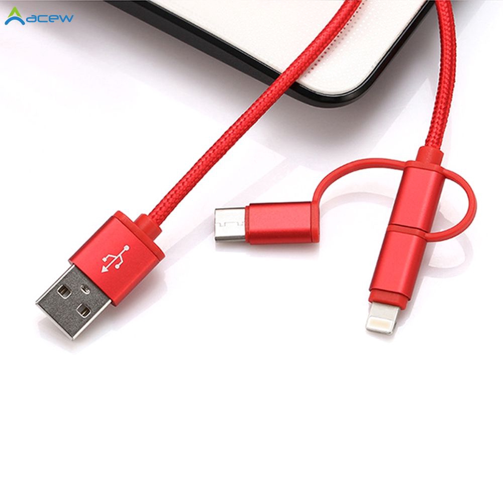 [✩On Sale!] Fast charging three-in-one data cable