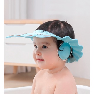 Mũ gội đầu chắn nước cho bé - Có thể điều chỉnh vòng đầu