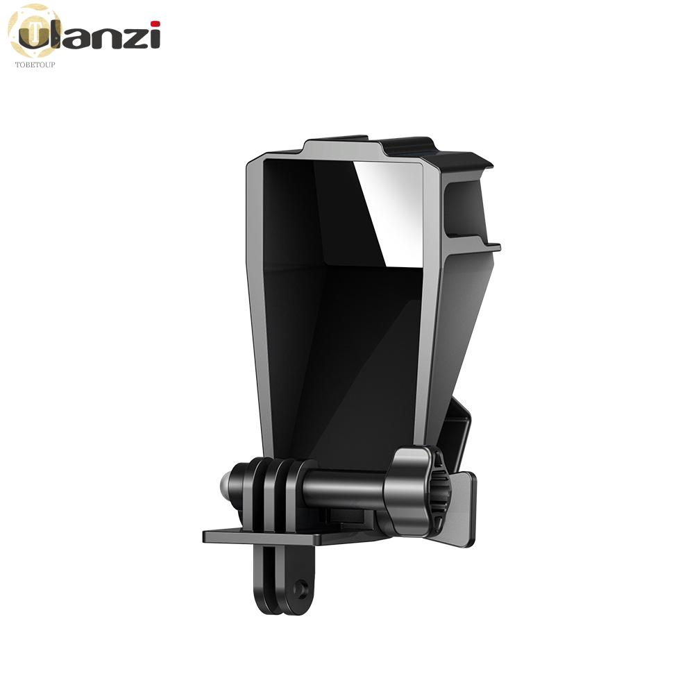 Giá Đỡ Gương Lật 12 Giờ Ulanzi Gp-5 Kèm 3 Ngàm Gắn Micro / Đèn Led Mini Cho Máy Ảnh Gopro 5 / 6 / 7 / 8