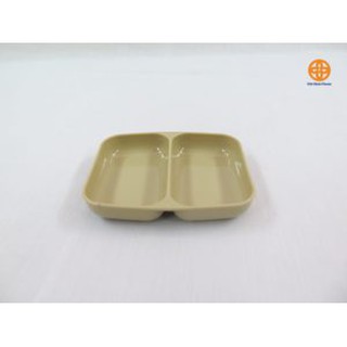 Đĩa chấm 2 ngăn nhựa Việt Nhật