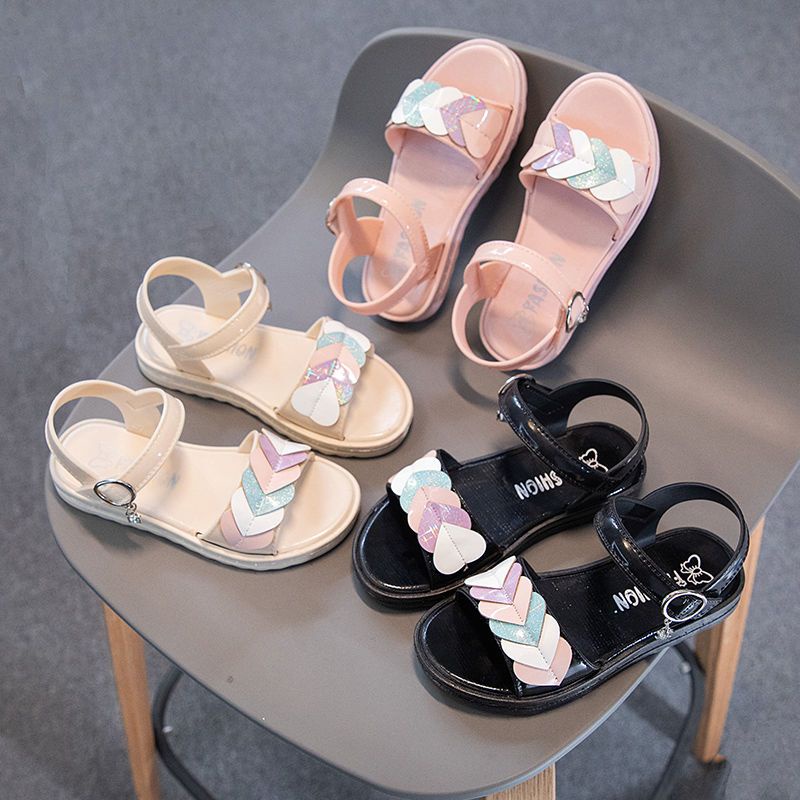 Giày Sandal Đế Mềm Chống Trượt Thoải Mái Thời Trang Đi Biển Mùa Hè 2022 Cho Bé Gái