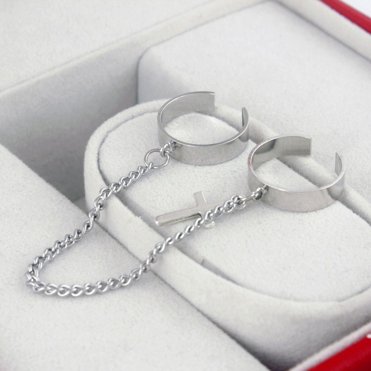 Nhẫn titan, NHẪN HỞ, MÓC XÍCH không gỉ, nhiều size