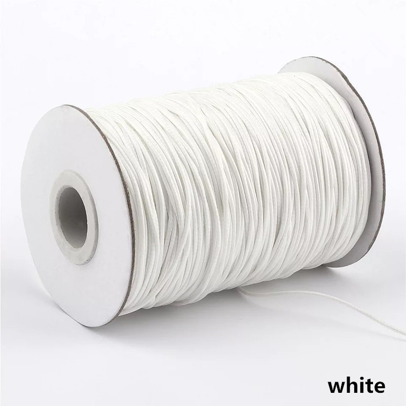 Cuộn Dây Sáp cotton Nhiều Màu Dài 10M 1mm Dùng Làm Trang Sức Thủ Công