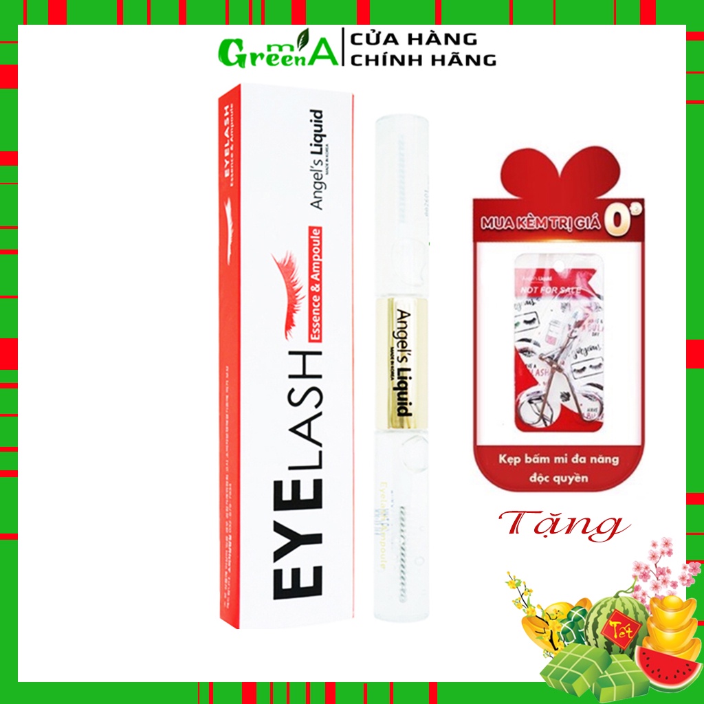 Dưỡng Mi Angel Liquid Tinh Chất Dưỡng Mi Dày Và Dài 2 Bước Angel's Liquid Eyelash Essence 5ml &amp; Ampoule 5ml [CHÍNH HÃNG]