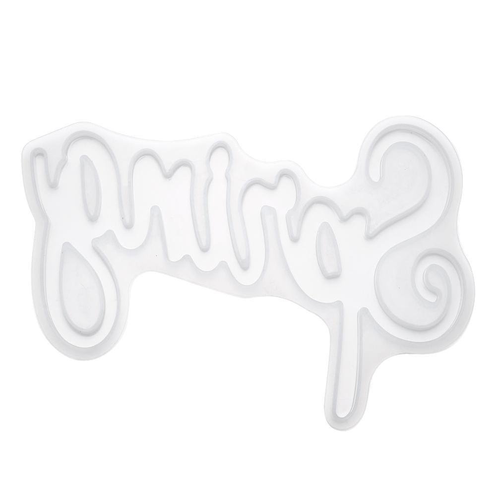 Khuôn Chữ LONTIME Bằng Nhựa Resin Làm Đồ Thủ Công Trang Trí Nội Thất