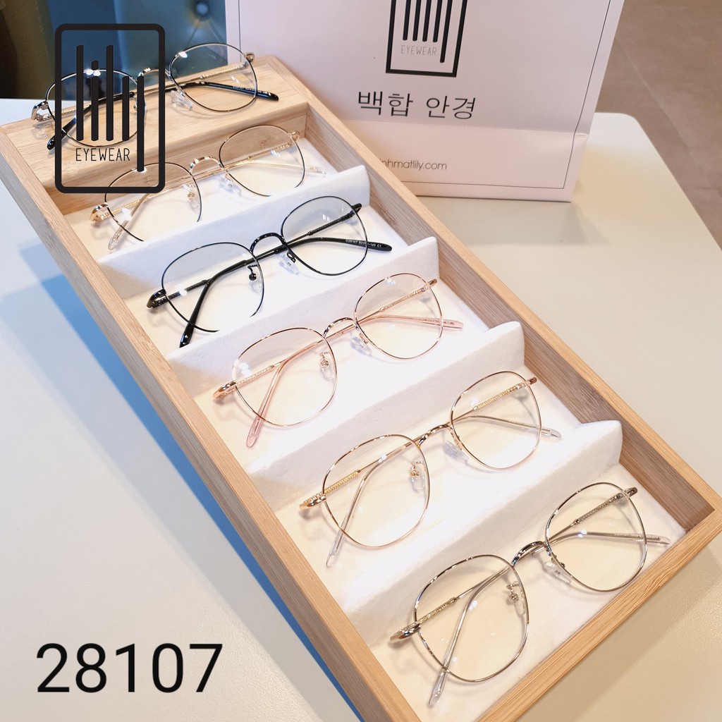 Gọng Kính Cận Kim Loại GK28107 - Gọng Kính Mắt Thời Trang