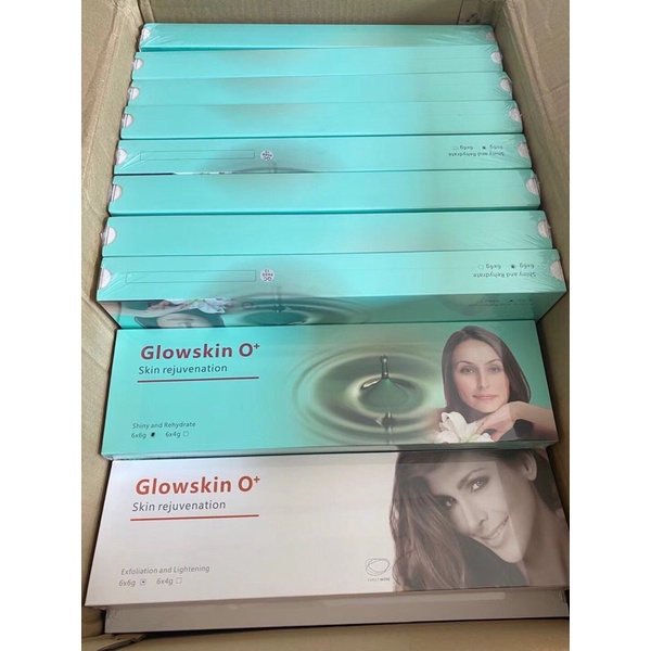 Viên sủi Oxy hoá Cacbon, làm sạch và trắng sáng Glowskin O