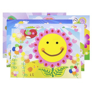 50 tranh xé dán xốp cho trẻ mầm non