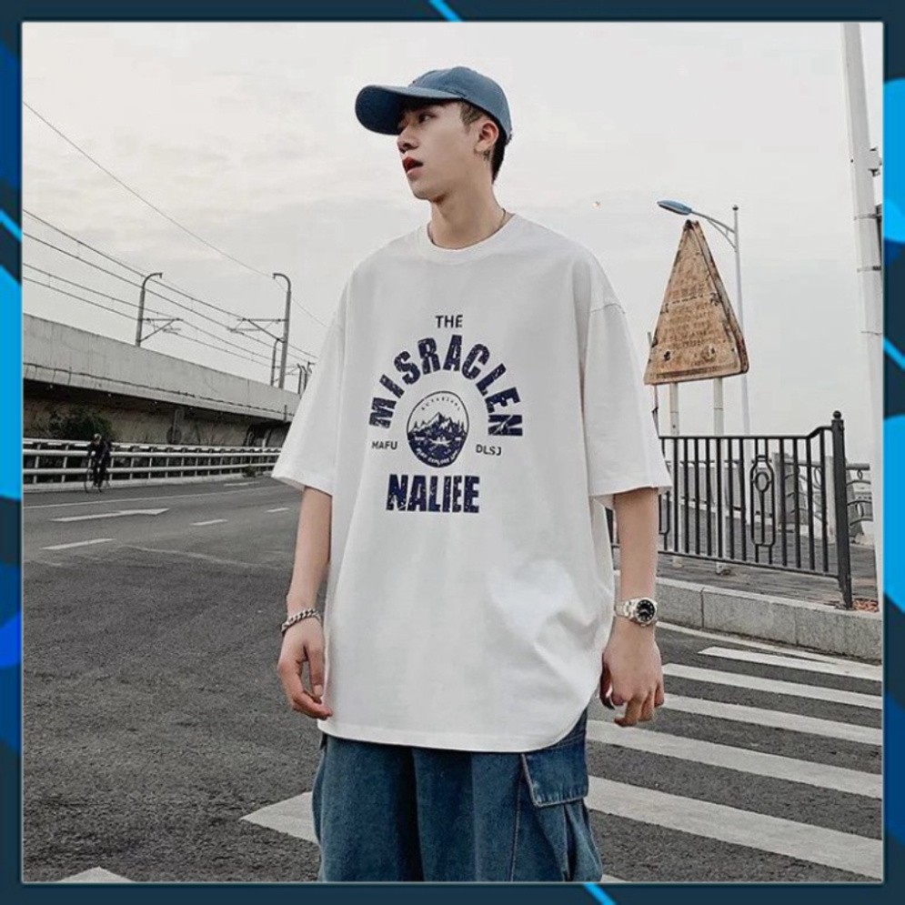 Áo Thun Tay Lỡ Misraclen Form Rộng Siêu Hot🍁 Unisex nam nữ đều mặc được | BigBuy360 - bigbuy360.vn