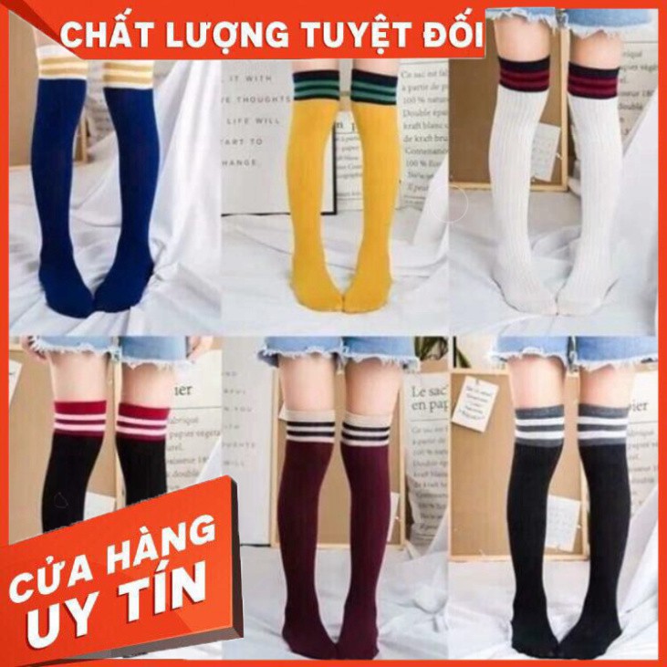 [FREE SHIP] Vớ tất dài qua đầu gối cho bé gái từ 5 đến 10 tuổi hàng chất