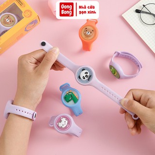 Đồng hồ chống muỗi cho bé có đèn phát sáng đuổi muỗi chất liệu silicon thời trang Gong Bong Store