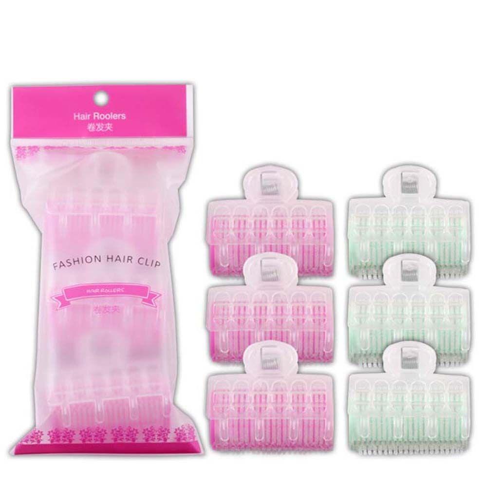 Bộ 3 Lô Cuốn Tóc Tự Dính Bằng Nhựa Tiện Dụng